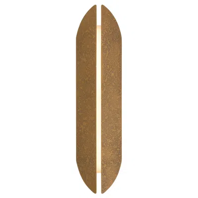 Eurofase Inntra 24 Inch Outdoor Led Wall Light, Brass In Gold