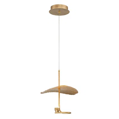 Eurofase Lagatto 10.75 In. X 10 In. Integrated Led Chandelier In Bronze