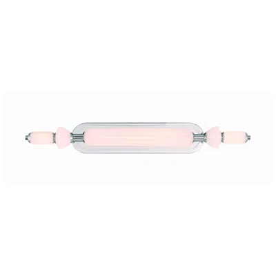 Eurofase Lansdowne 31 Inch Led Vanity Bath Light, Nickel W/ Opal Glass