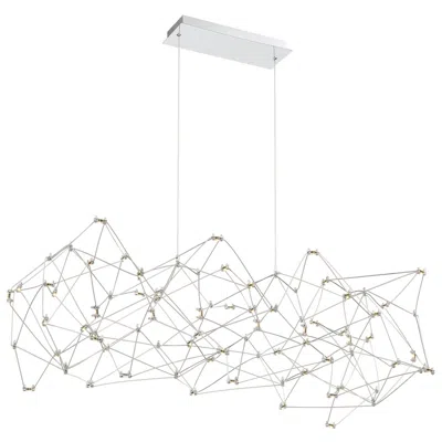Eurofase Leonardelli 48 1/2" Wide Chrome Led Chandelier