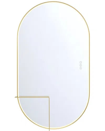 Eurofase Linden 24x42in Rectangular Mirror In Gold