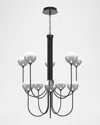 Eurofase Iissa 10-light 40in Chandelier