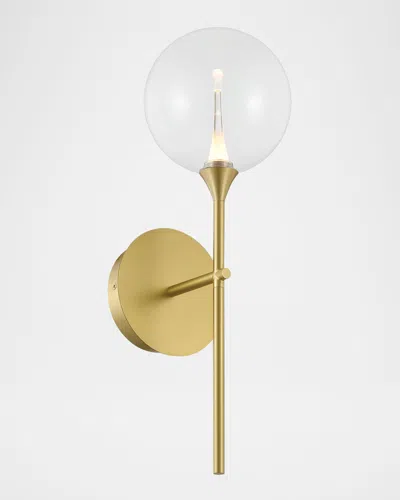 Eurofase Lissa Gold Wall Sconce, 19"