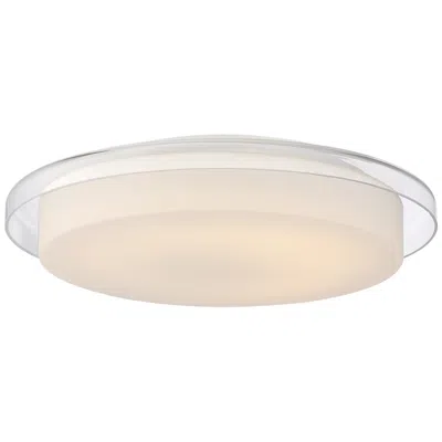 Eurofase Logen 2.75 In. X 15.75 In. Integrated Led Flushmount In White