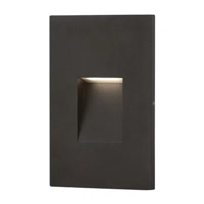 Eurofase Low Voltage Hardwired Led Step Light In Black