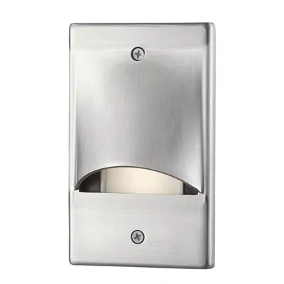 Eurofase Low Voltage Hardwired Led Step Light In Brushed Nickel