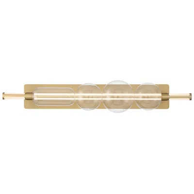 Eurofase Lucent 40" Integrated Led Vanity Light In Gold
