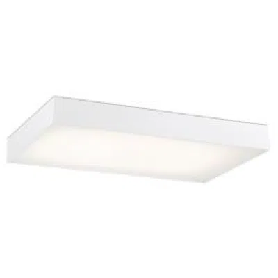 Eurofase Mac 2.75 In. X 24.75 In. Integrated Led Flushmount In White