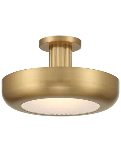 Eurofase Macey 16in Semi-flush Mount In Gold