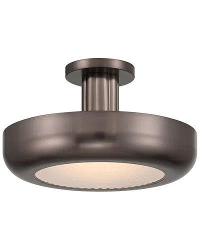 Eurofase Macey 16in Semi-flush Mount In Gray