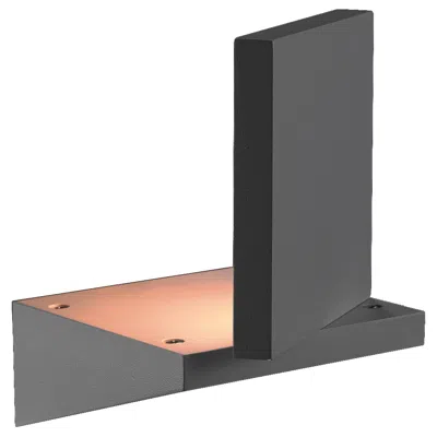 Eurofase Mana 7" High Graphite Finish Outdoor Led Wall Light