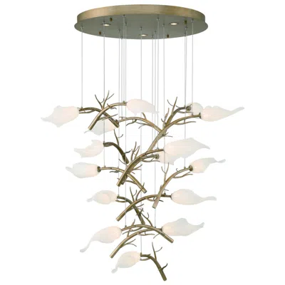 Eurofase Matera 32" Wide Gold 15-light Led Chandelier