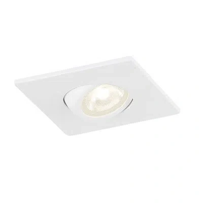 Eurofase Midway 2" 5w 1-light Square Gimbal Trim - 5cct In White