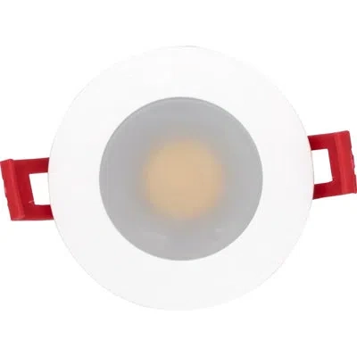 Eurofase Midway 2" Lensed 8w 1-light Round Trim - 5cct In White