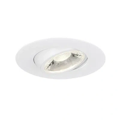 Eurofase Midway 3" 8w 1-light Round Gimbal Trim - 5cct In White
