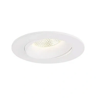 Eurofase Midway 3.5" 12w 1-light Round Gimbal Trim - 5cct (0-10v Dimming) In White