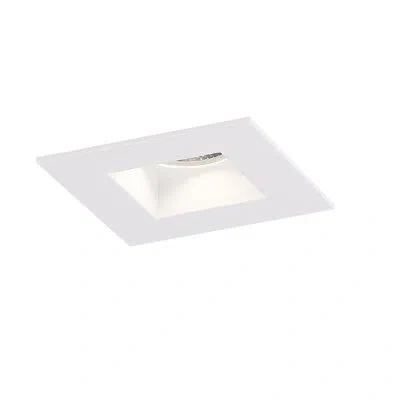 Eurofase Midway 3.5" 15w 1-light Square Trim - 5cct (0-10v Dimming) In White