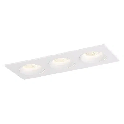 Eurofase Midway 3.5" 36w 3-light Trim - 5cct In White