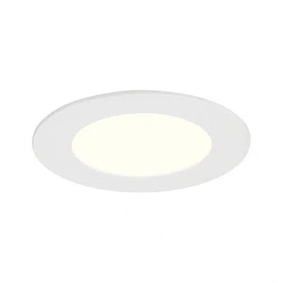Eurofase Midway 4" Slim 12w 1-light Round Fire-rated Trim - 5cct In White