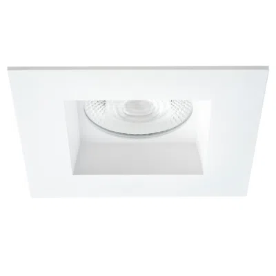 Eurofase Midway 6" White Led Square Recessed Downlight Kit