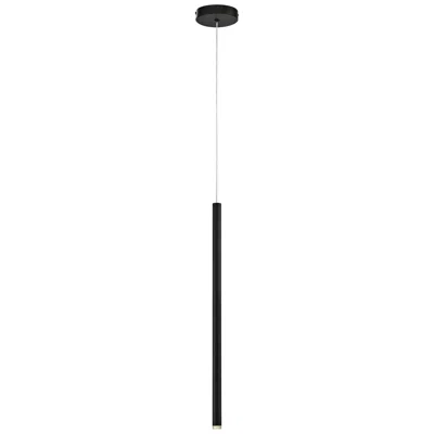 Eurofase Navada 1" Wide Modern Black Led Mini Pendant