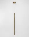 Eurofase Navada 36" Pendant Light In Antique Brass