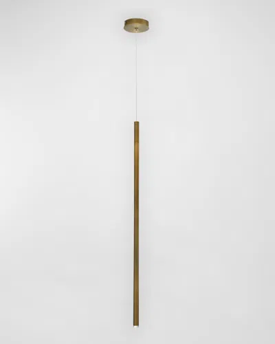 Eurofase Navada 36" Pendant Light In Antique Brass