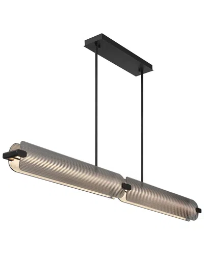 Eurofase Neoness 4-light 67in Linear Chandelier In Gray
