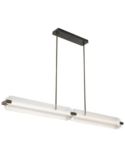 Eurofase Neoness 4-light 67in Linear Chandelier In White