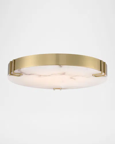 Eurofase Noga 22" Led Flush Mount, Gold