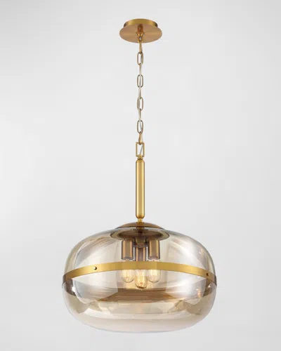 Eurofase Nottingham 25" Pendant Light In Gold