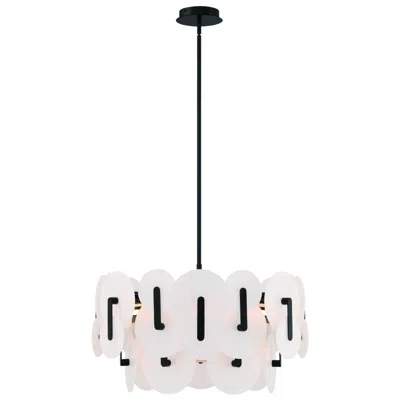 Eurofase Nuvola 24" Led Chandelier  Black