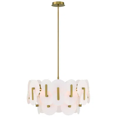Eurofase Nuvola 24" Led Chandelier  Gold