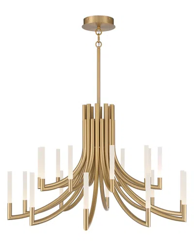 Eurofase Olette 20-light 42in Chandelier In Gold