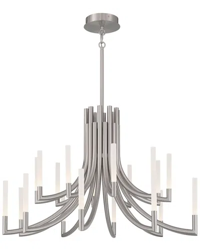 Eurofase Olette 20-light 42in Chandelier In Gray