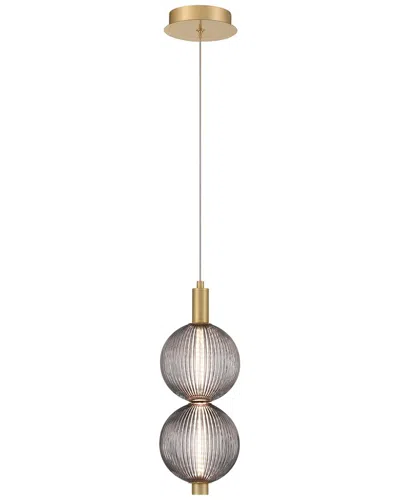 Eurofase Palmas 2-light 16in Mini Pendant In Gray