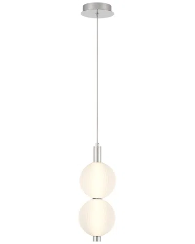 Eurofase Palmas 2-light 16in Mini Pendant In White