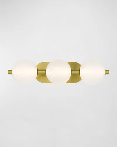 Eurofase Palmas 3-light Led Golden Vanity