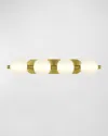 Eurofase Palmas 30" 4-light Led Vanity Light In Gold