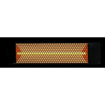 Eurofase Patio Heater 240v 2500w Electric Heater,bl8 In Black