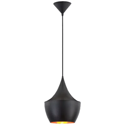 Eurofase Piquito 9 1/2" Wide Black Finish Modern Mini Pendant Light