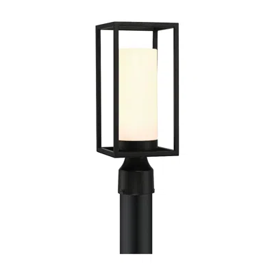 Eurofase Ren, 1 Light Post, Blk
