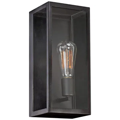 Eurofase Retto Collection 12" High Industrial Bronze Wall Sconce