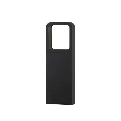Eurofase Rion 14" Led Bollard Light, 1x7w , Black In Powder Coated Finish