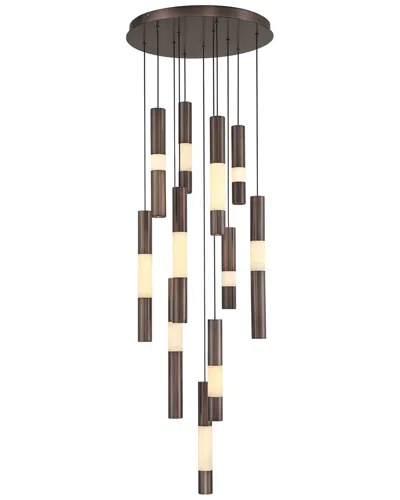 Eurofase Ronda 11-light 20in Multi Drop Chandelier In Nude