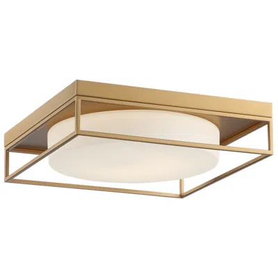 Eurofase Rover 15" Wide Satin Gold Led Ceiling Light