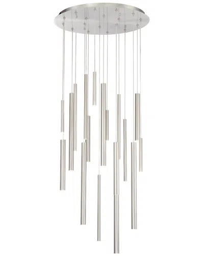 Eurofase Santana 18-light 24in Multi Drop Chandelier In White