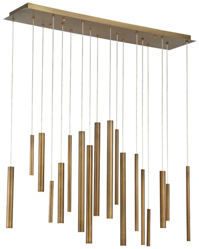 Eurofase Santana 18-light 42in Multi Drop Chandelier In Brown