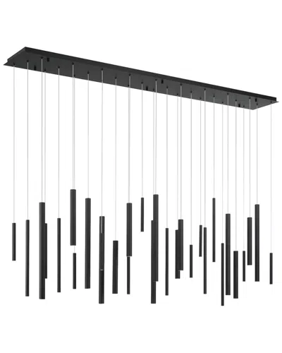 Eurofase Santana 30-light 72in Grand Chandelier In Black
