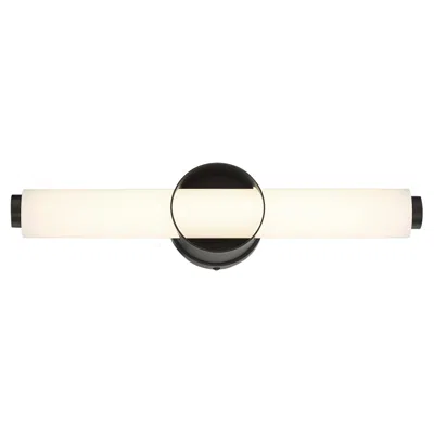 Eurofase Santoro 19 1/2" Wide Black Led Bath Bar
